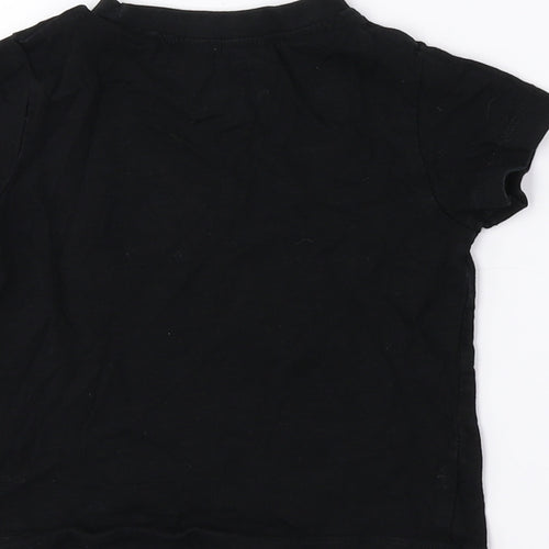 NEXT Girls Multicoloured 100% Cotton Basic T-Shirt Size 6-9 Months Crew Neck - Rad like Dad