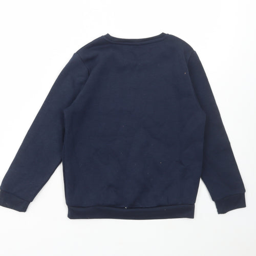 Primark Boys Blue Cotton Pullover Sweatshirt Size 7-8 Years Pullover - No Limits