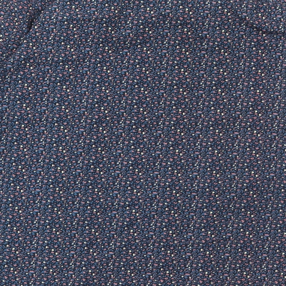 Williams & Brown Mens Multicoloured Floral Cotton Button-Up Size XL Collared Button