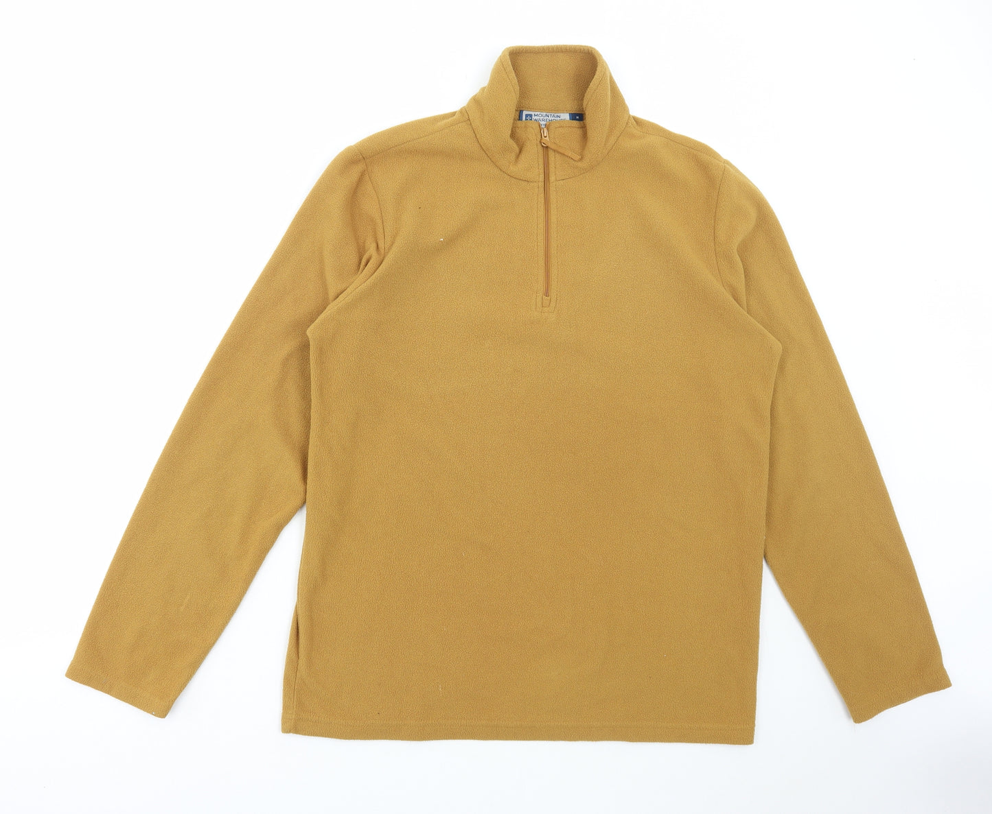 Mountain Warehouse Mens Yellow Polyester Pullover Sweatshirt Size M