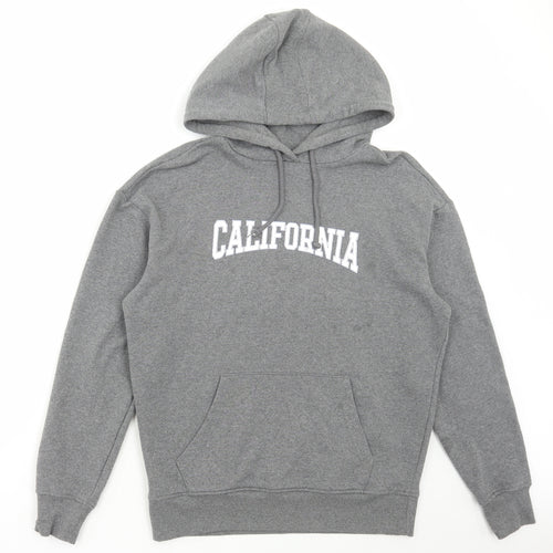 Primark Mens Grey Cotton Pullover Hoodie Size XS - California