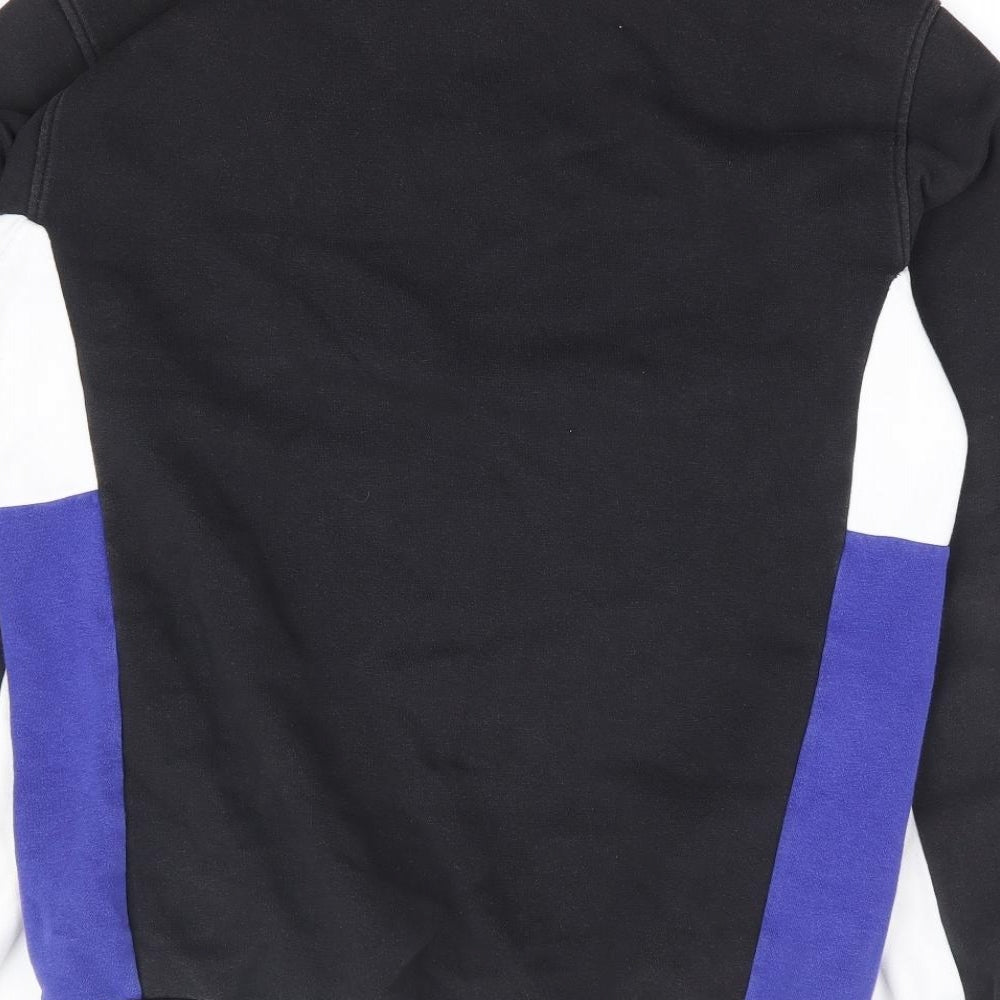 adidas Mens Black Cotton Pullover Sweatshirt Size S