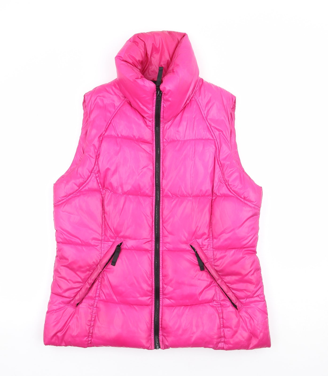 Matalan Womens Pink Gilet Jacket Size M Zip