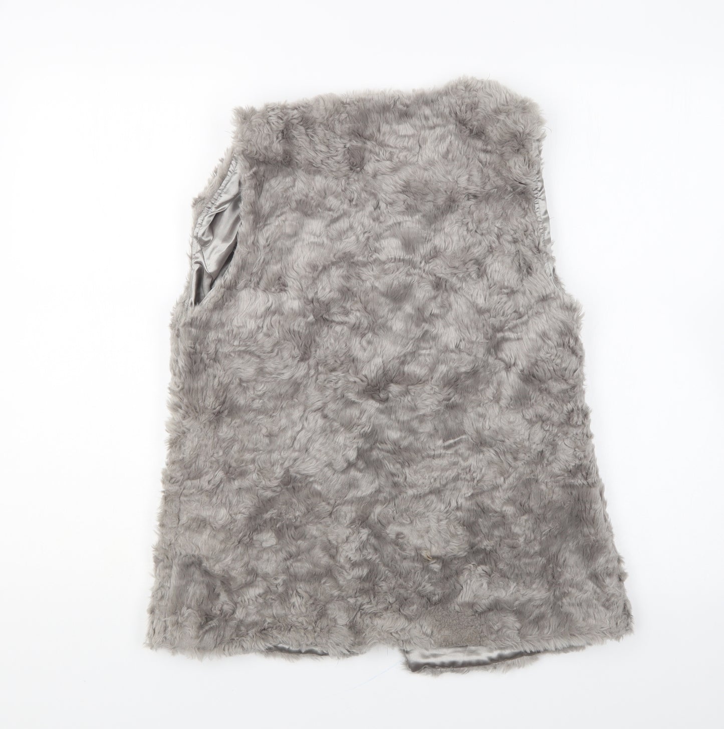 Wallis Womens Grey Gilet Jacket Size S