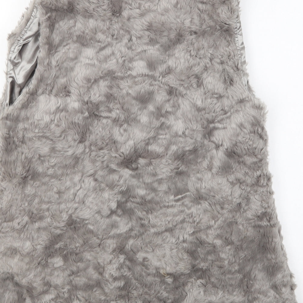 Wallis Womens Grey Gilet Jacket Size S