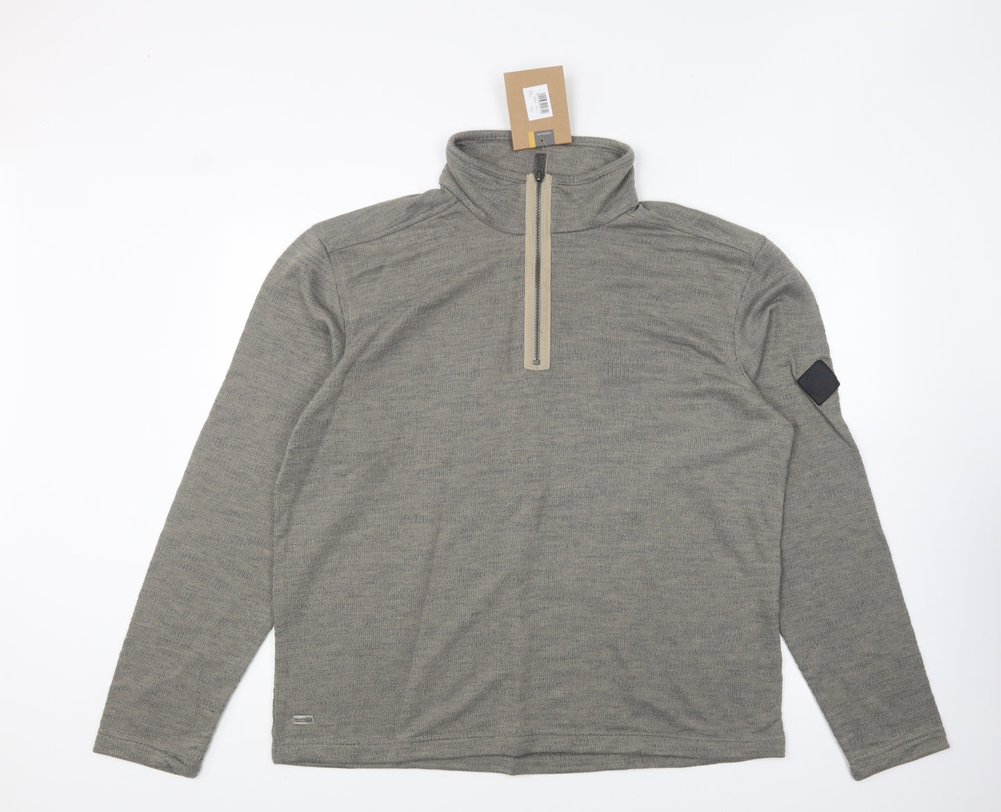 Regatta Mens Green Cotton Pullover Sweatshirt Size XL