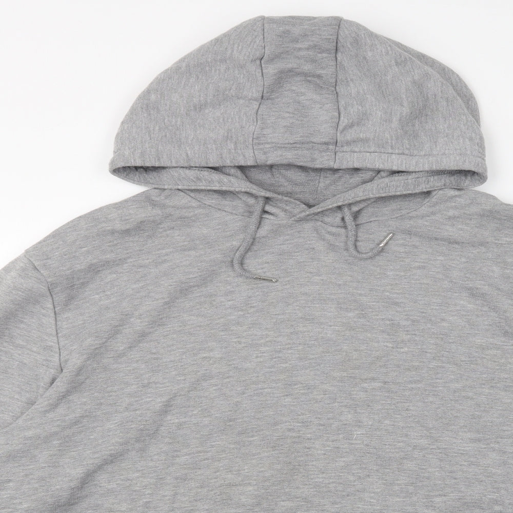 Primark Mens Grey Polyester Pullover Hoodie Size 2XL