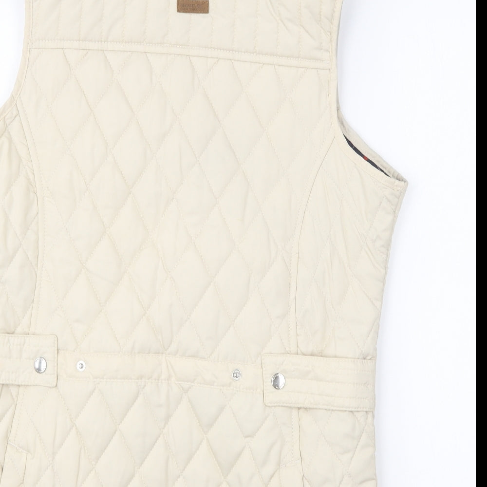 Regatta Womens Ivory Gilet Jacket Size 10 Zip
