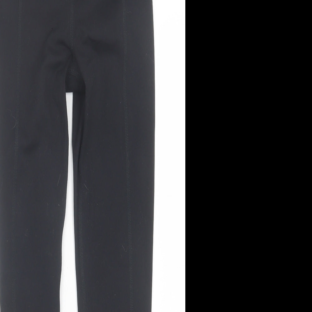Boden Womens Black Polyamide Compression Leggings Size 8 L26 in Regular Pullover