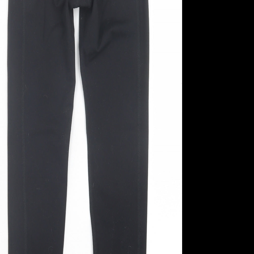 Boden Womens Black Polyamide Compression Leggings Size 8 L26 in Regular Pullover