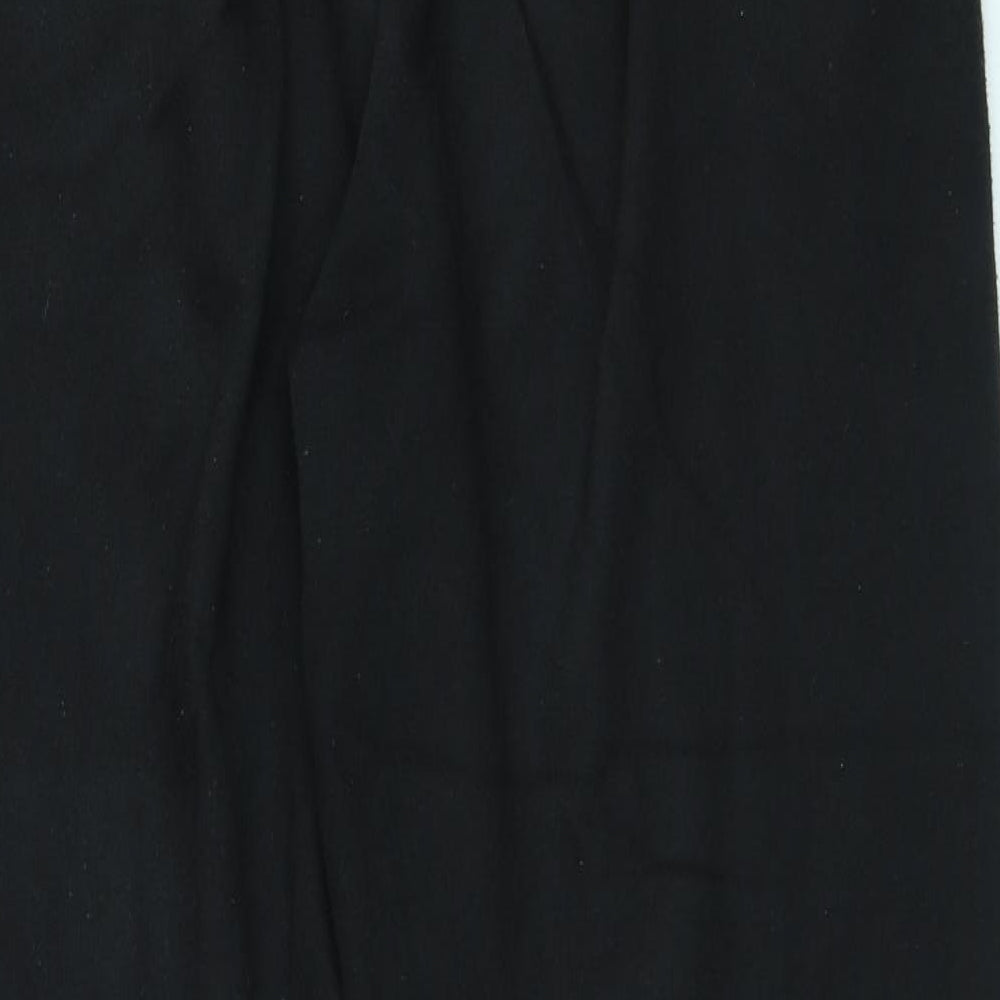 I SAW IT FIRST Womens Black Polyester Jogger Trousers Size 30 L31 in Regular Drawstring - ALC