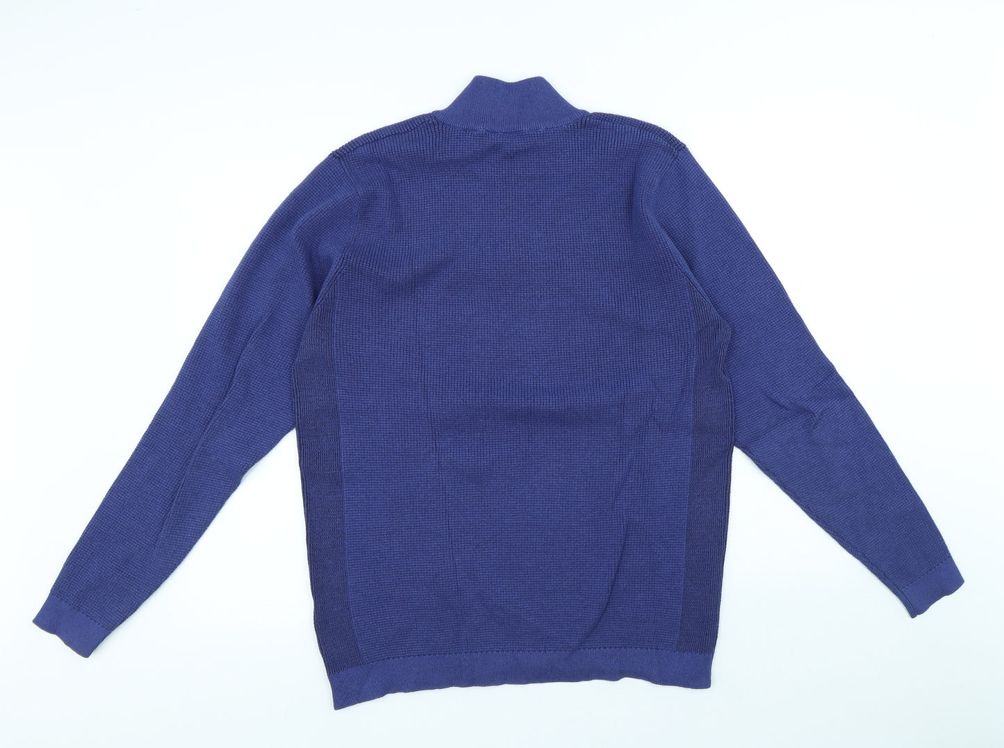 Kensington Mens Blue Cotton Pullover Sweatshirt Size L