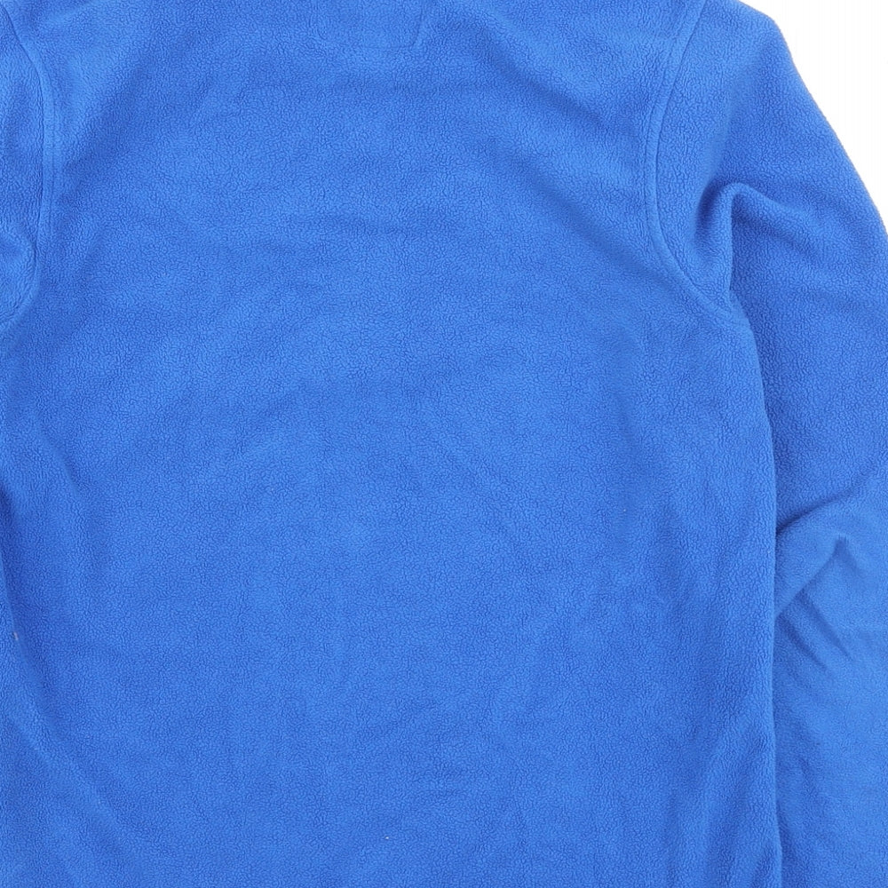 Regetta Boys Blue Polyester Pullover Sweatshirt Size 13 Years Zip