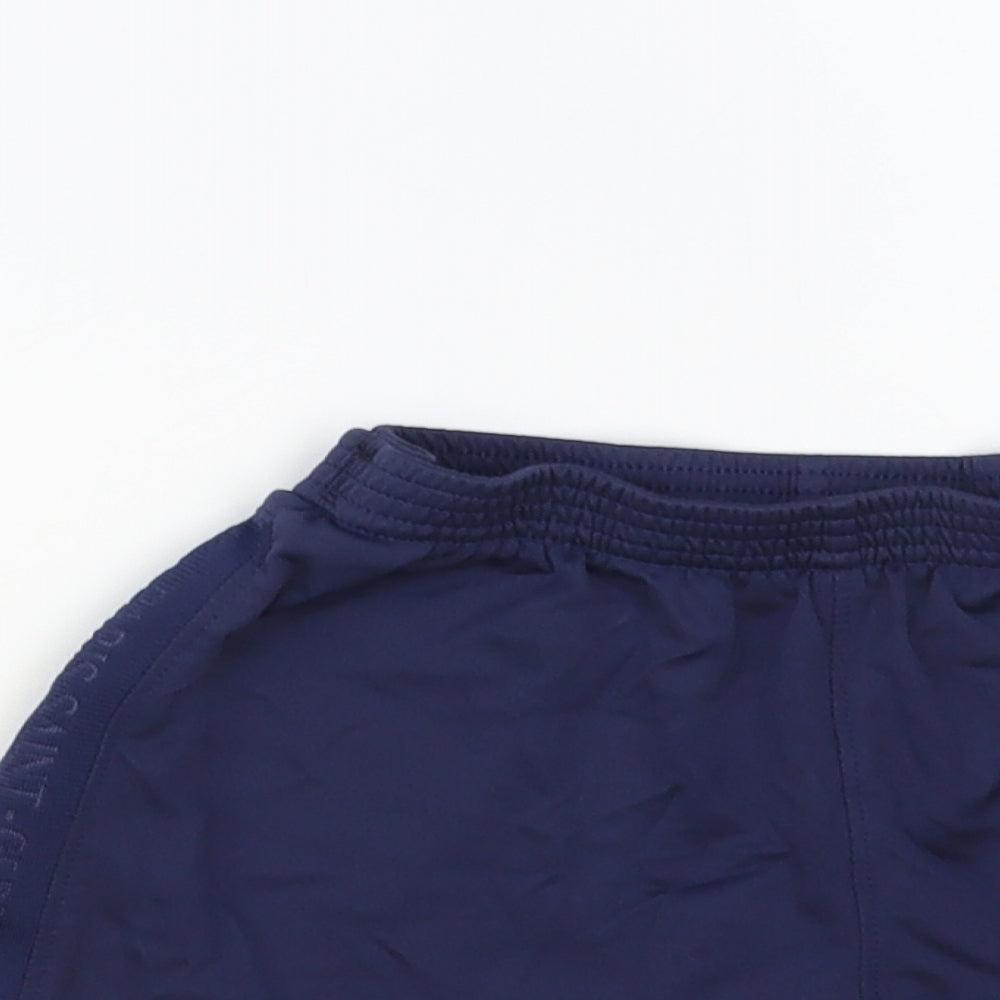 Nike Boys Blue Polyester Sweat Shorts Size 7-8 Years Regular - Paris Saint Germain