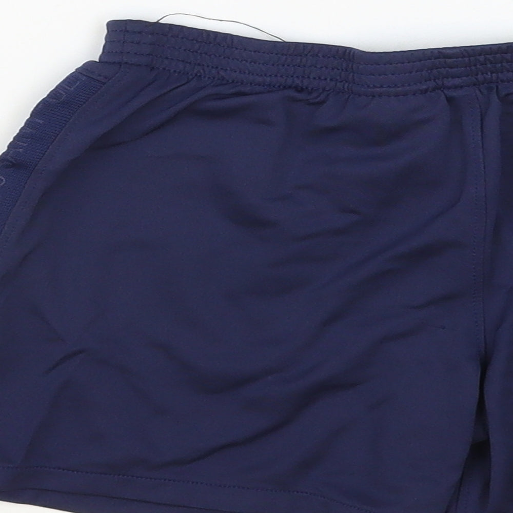 Nike Boys Blue Polyester Sweat Shorts Size 7-8 Years Regular - Paris Saint Germain