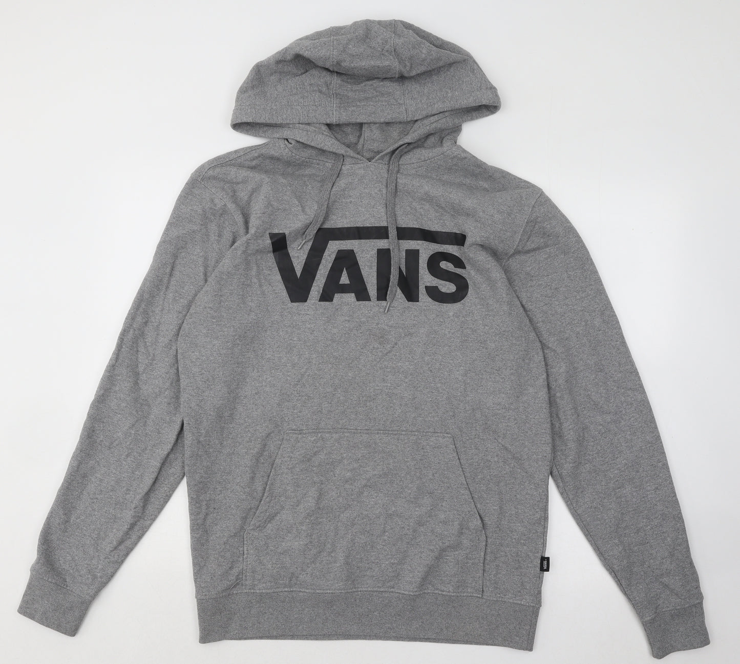 VANS Mens Grey Cotton Pullover Hoodie Size M
