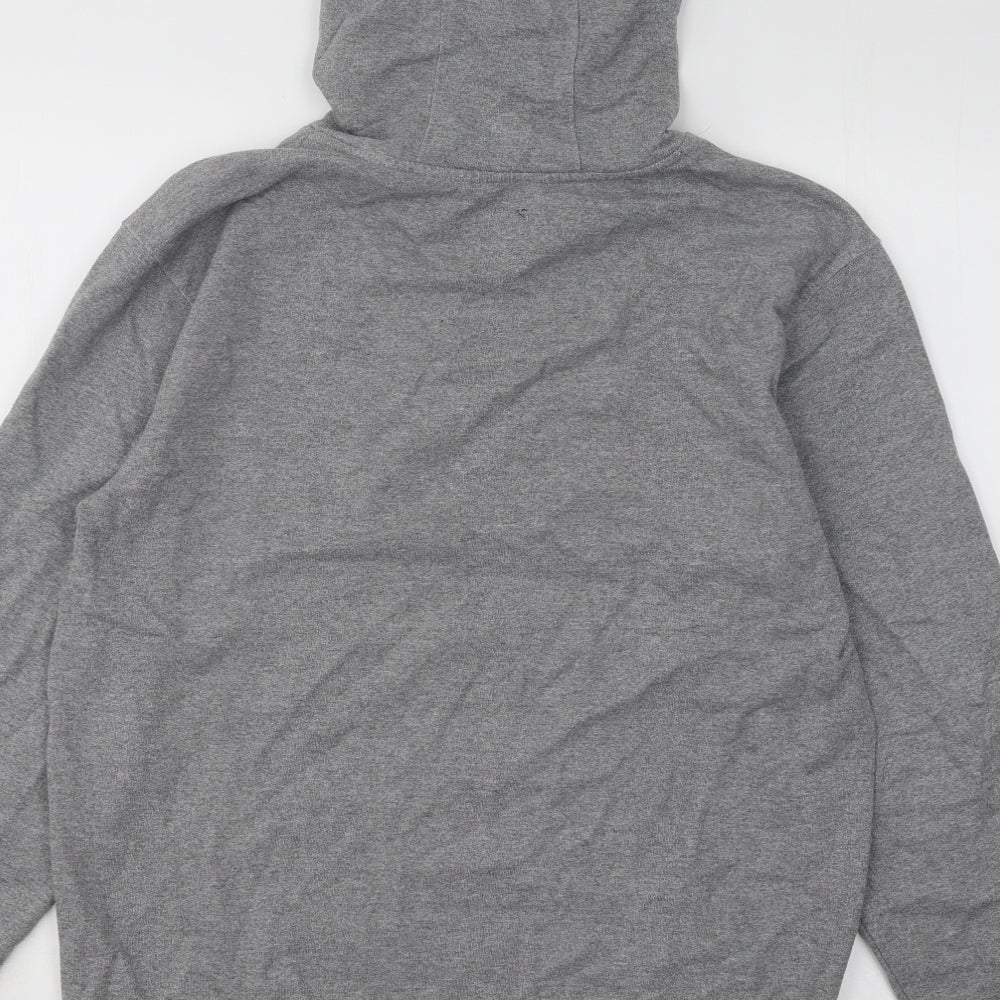 VANS Mens Grey Cotton Pullover Hoodie Size M