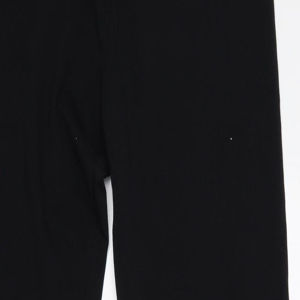 Atmosphere Womens Black Cotton Carrot Leggings Size 14 L27 in
