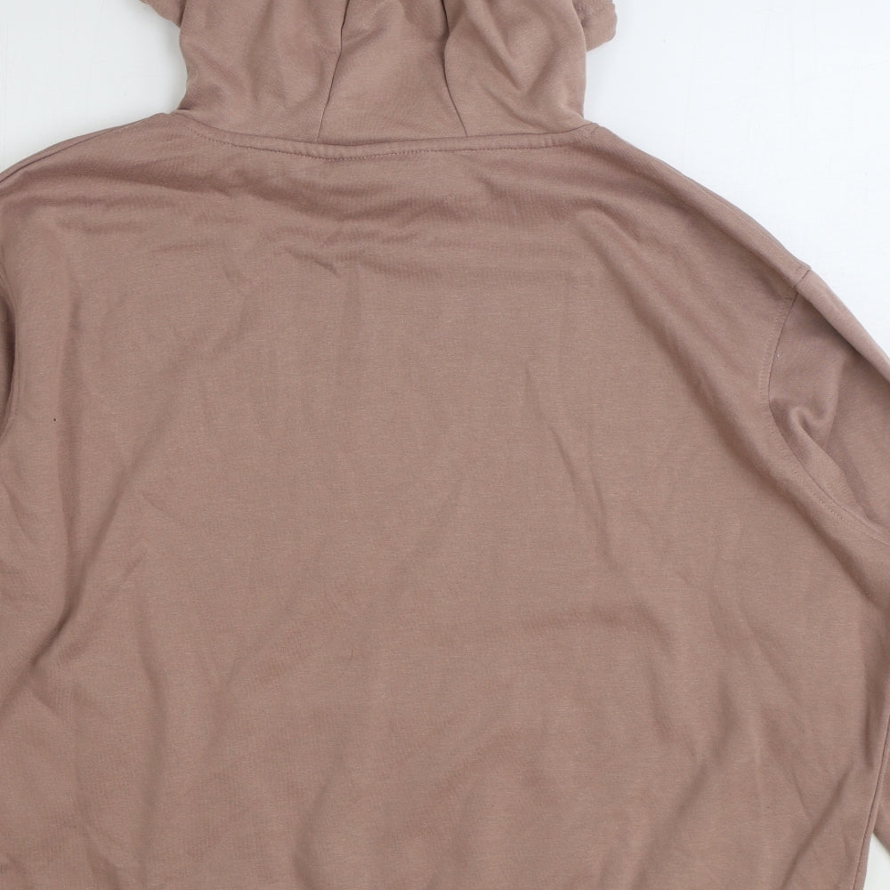 Primark Womens Pink Cotton Pullover Hoodie Size 2XL Pullover