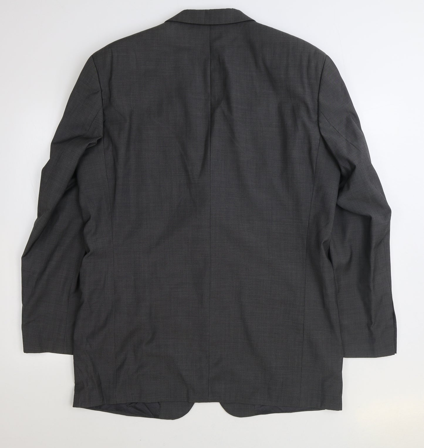 Lanificio Mens Grey Polyester Jacket Suit Jacket Size 42