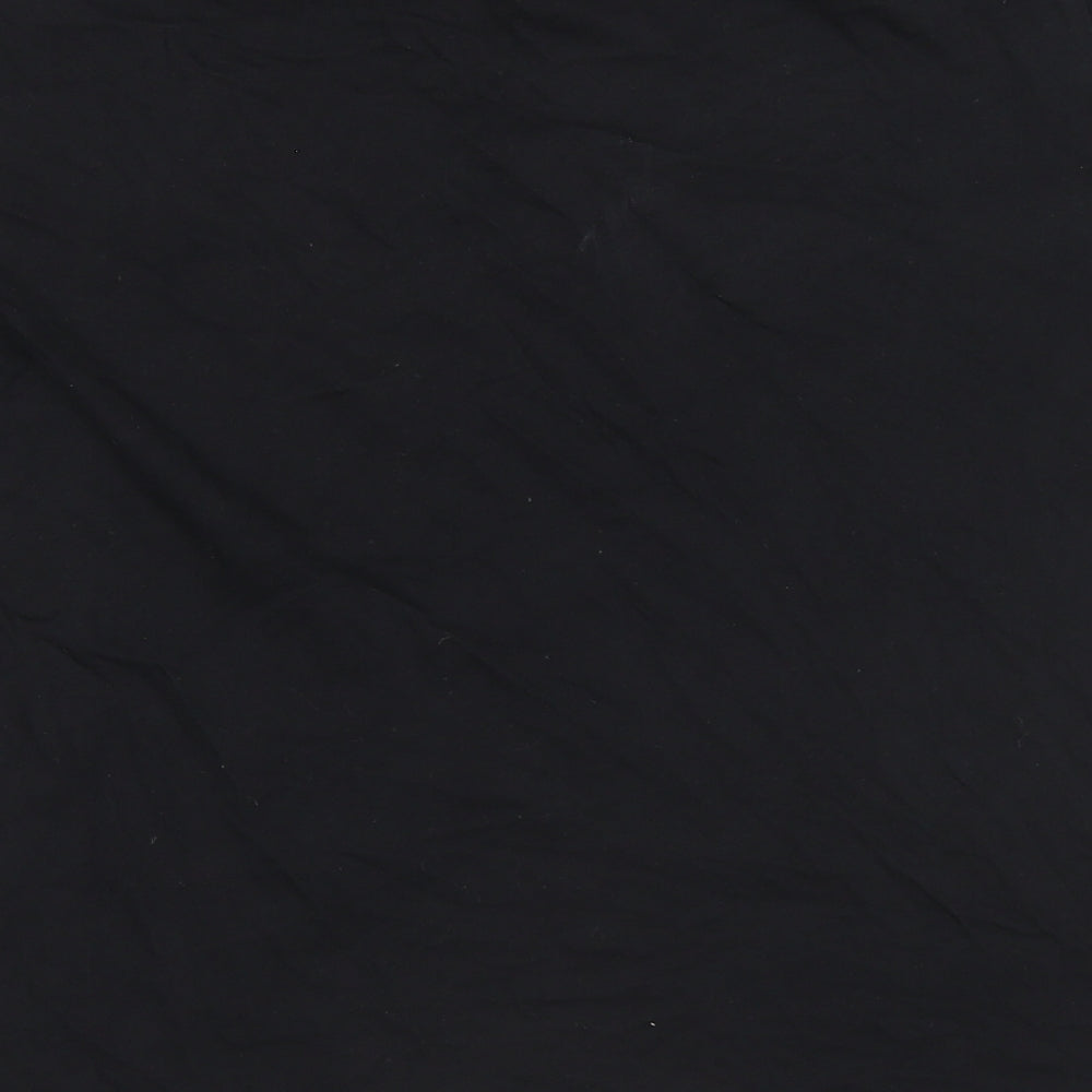 Demo Boys Black Cotton Basic T-Shirt Size 11-12 Years Round Neck Pullover - Dude Pug