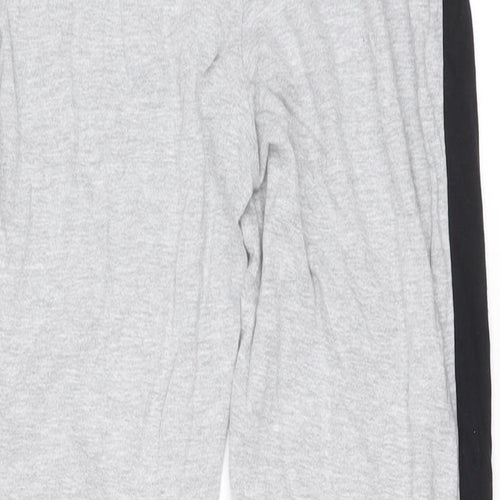 Dunnes Stores Mens Grey Cotton Snow Pants Trousers Size 31 in L27 in Regular Drawstring