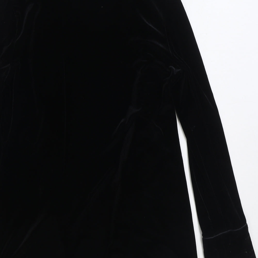 TU Womens Black Jacket Blazer Size 8