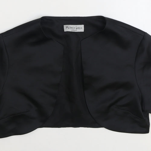 Michaela Louisa Womens Black Jacket Size S