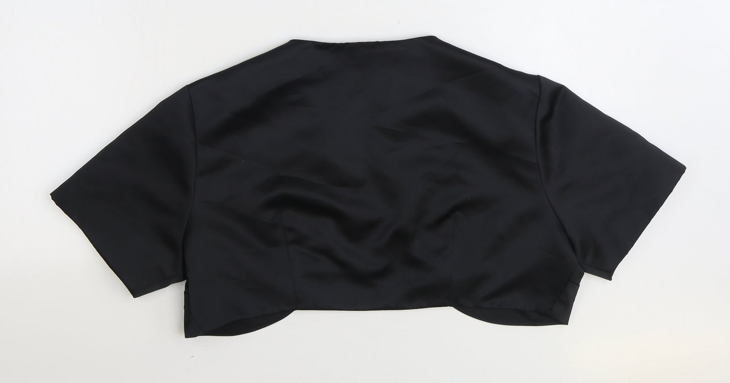 Michaela Louisa Womens Black Jacket Size S
