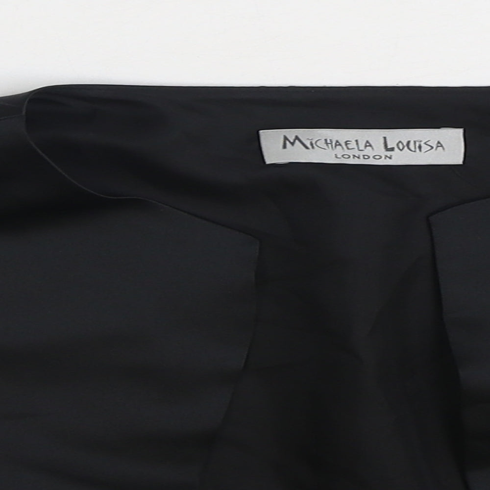 Michaela Louisa Womens Black Jacket Size S