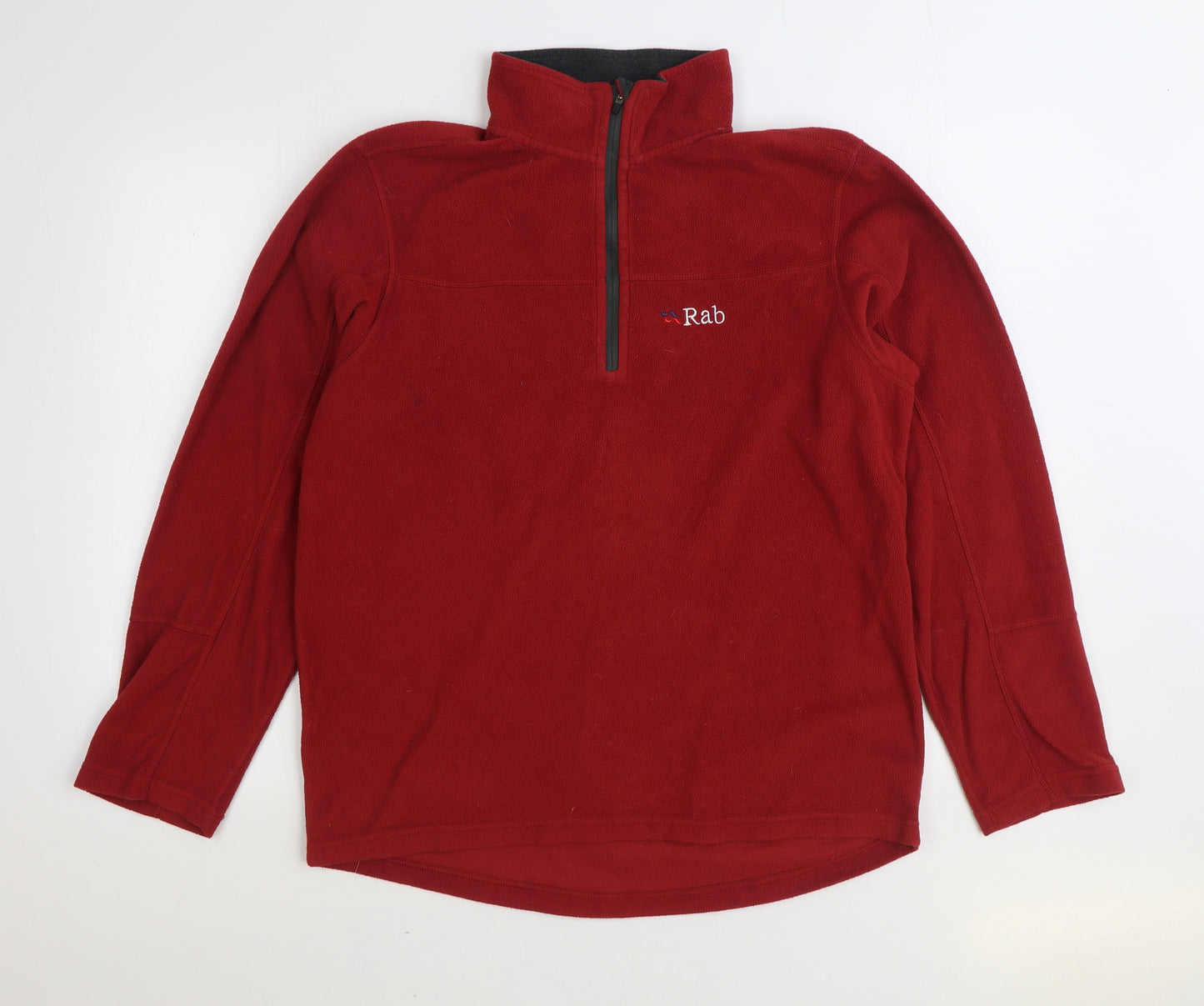 RAB Mens Red Jacket Size L Zip