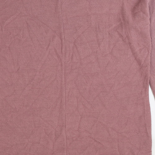 George Womens Pink Viscose Pullover Sweatshirt Size M Pullover