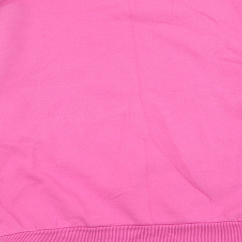 Primark Womens Pink Cotton Pullover Sweatshirt Size S Pullover