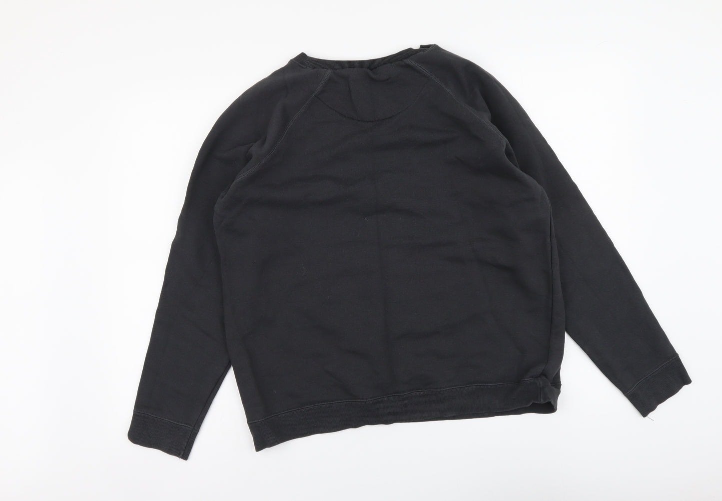 Zara Womens Grey Cotton Pullover Sweatshirt Size S Pullover