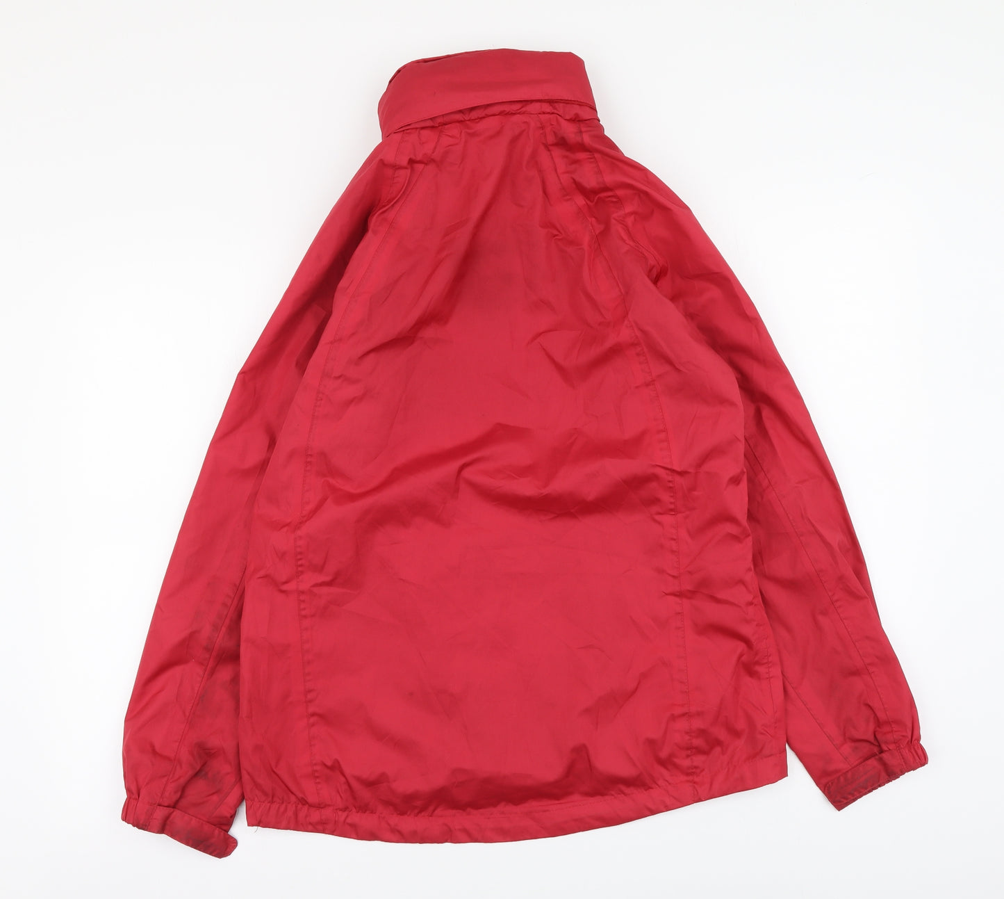 Peter Storm Womens Red Rain Coat Coat Size 10 Zip