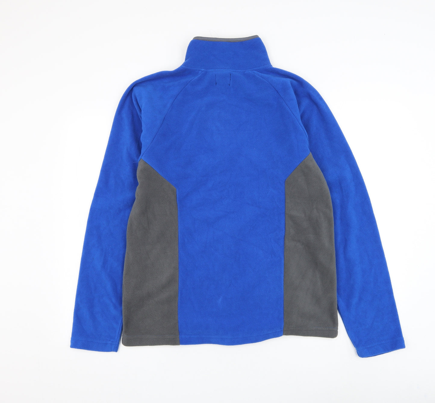 Nordic Alpine Mens Blue Polyester Full Zip Sweatshirt Size M