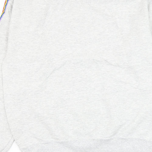 G&G Womens Grey Polyester Pullover Sweatshirt Size S Pullover