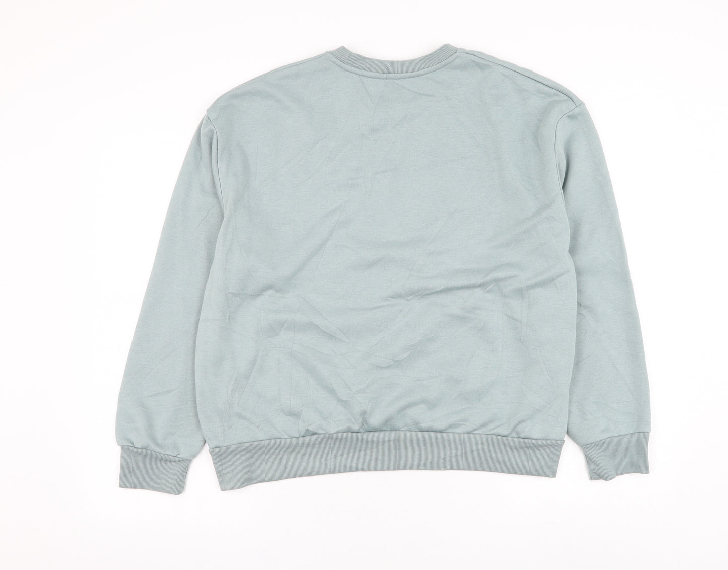 Primark Womens Grey Cotton Pullover Sweatshirt Size 14 Pullover