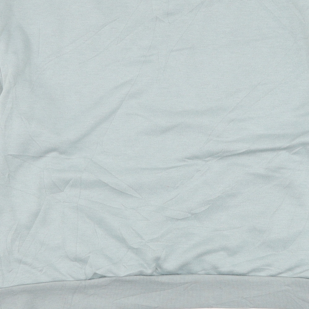 Primark Womens Grey Cotton Pullover Sweatshirt Size 14 Pullover