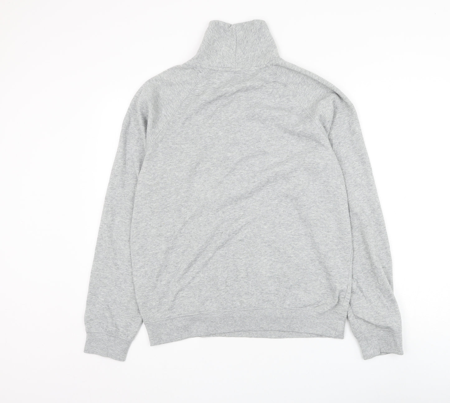Rail Mens Grey Polyester Pullover Sweatshirt Size M