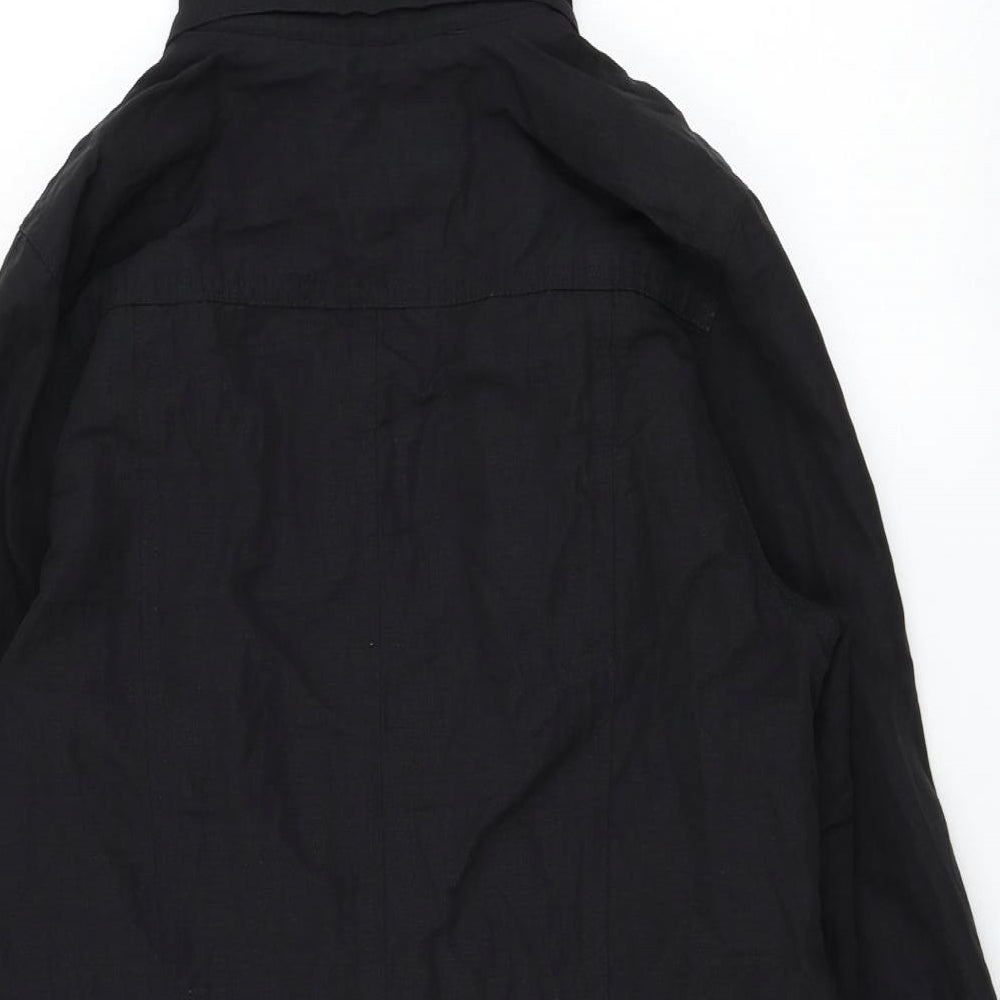 Per Una Womens White Parka Coat Size 14 Zip