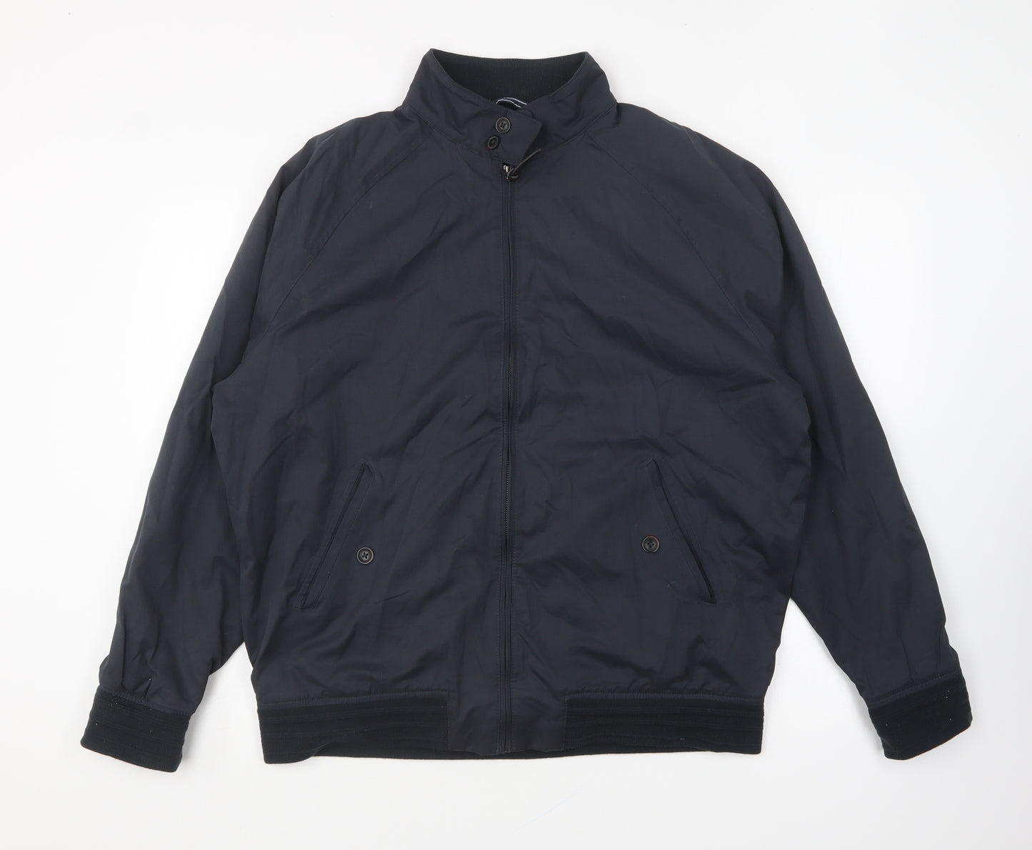 Maine Mens Blue Jacket Size L Zip