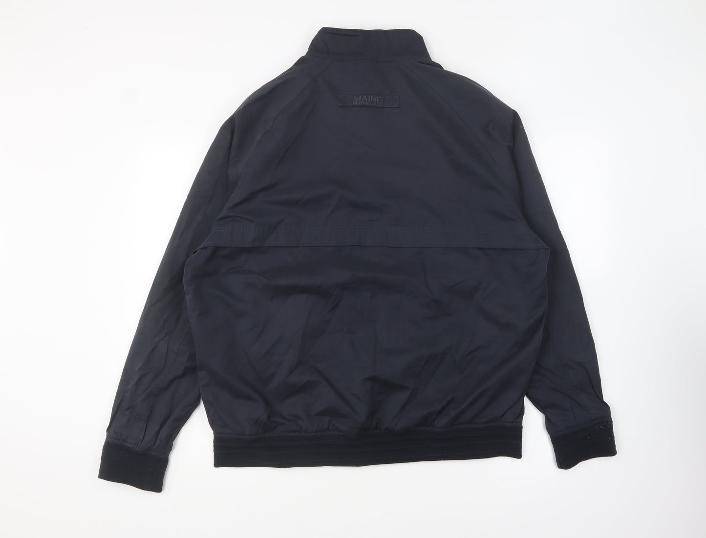 Maine Mens Blue Jacket Size L Zip
