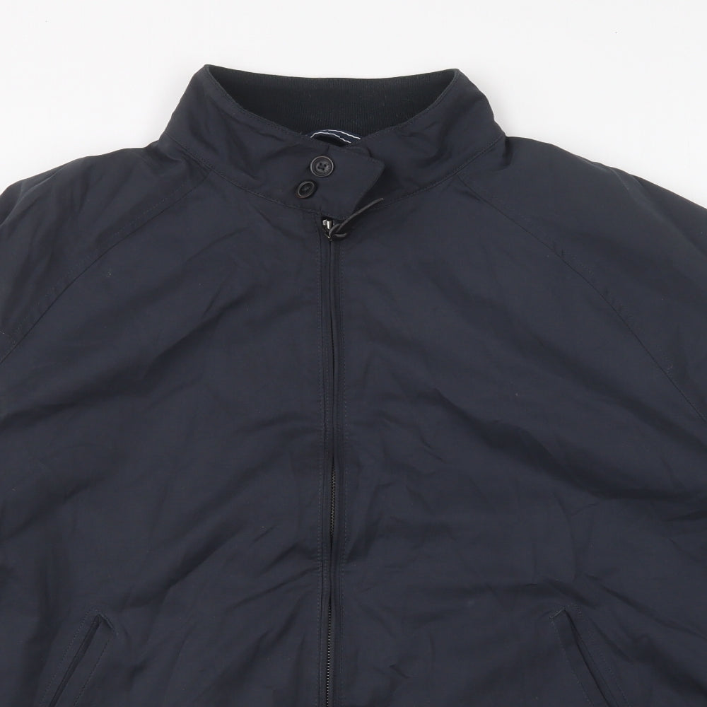 Maine Mens Blue Jacket Size L Zip
