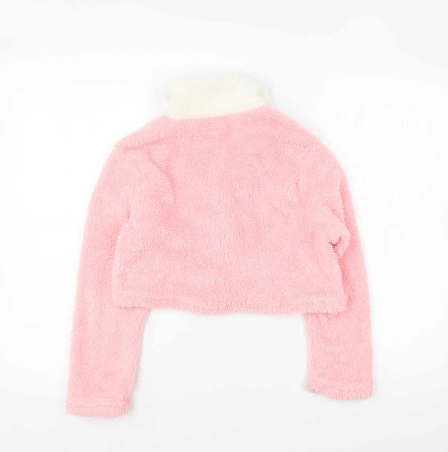 SheIn Girls Pink Jacket Size 10 Years Button