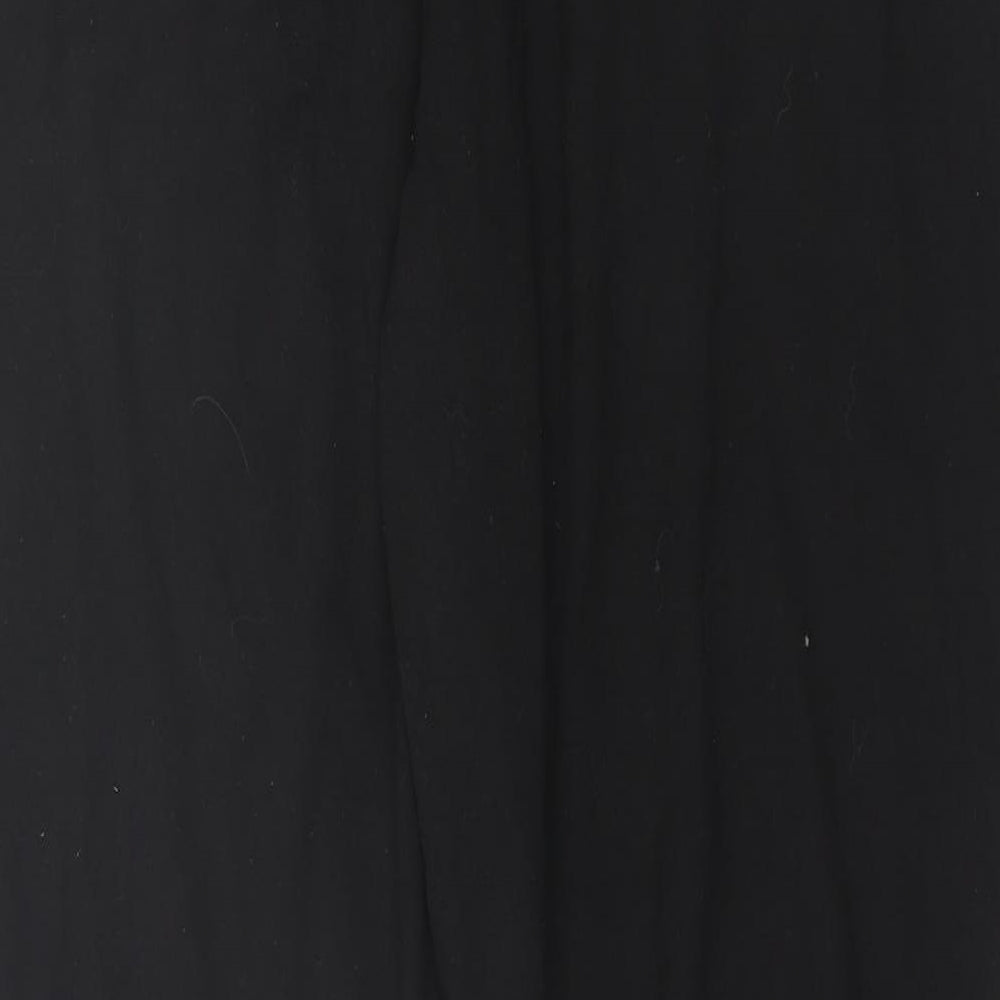 Slazenger Mens Black Polyester Jogger Trousers Size XL L28 in Regular Drawstring