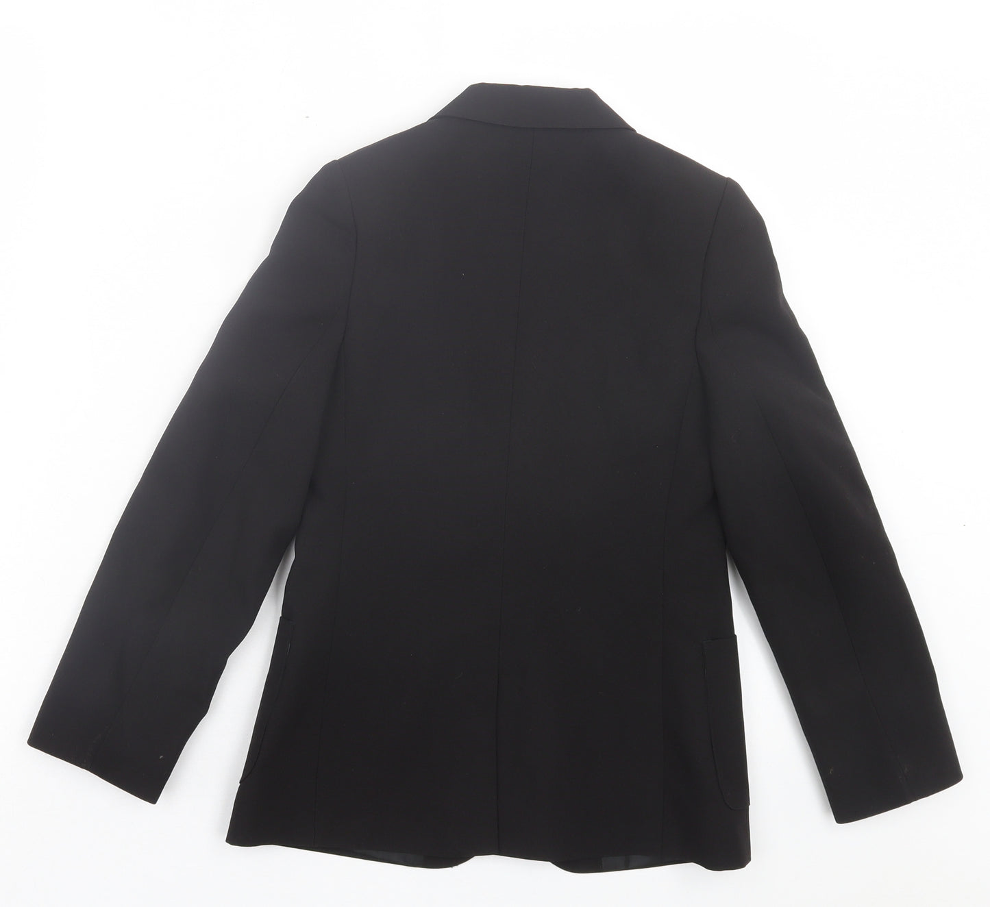 Debenhams Boys Black Jacket Blazer Size 9 Years Button