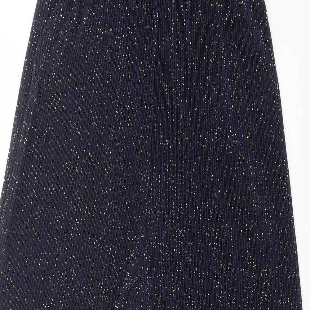 George Girls Black Polyester Jumpsuit One-Piece Size 7-8 Years Zip
