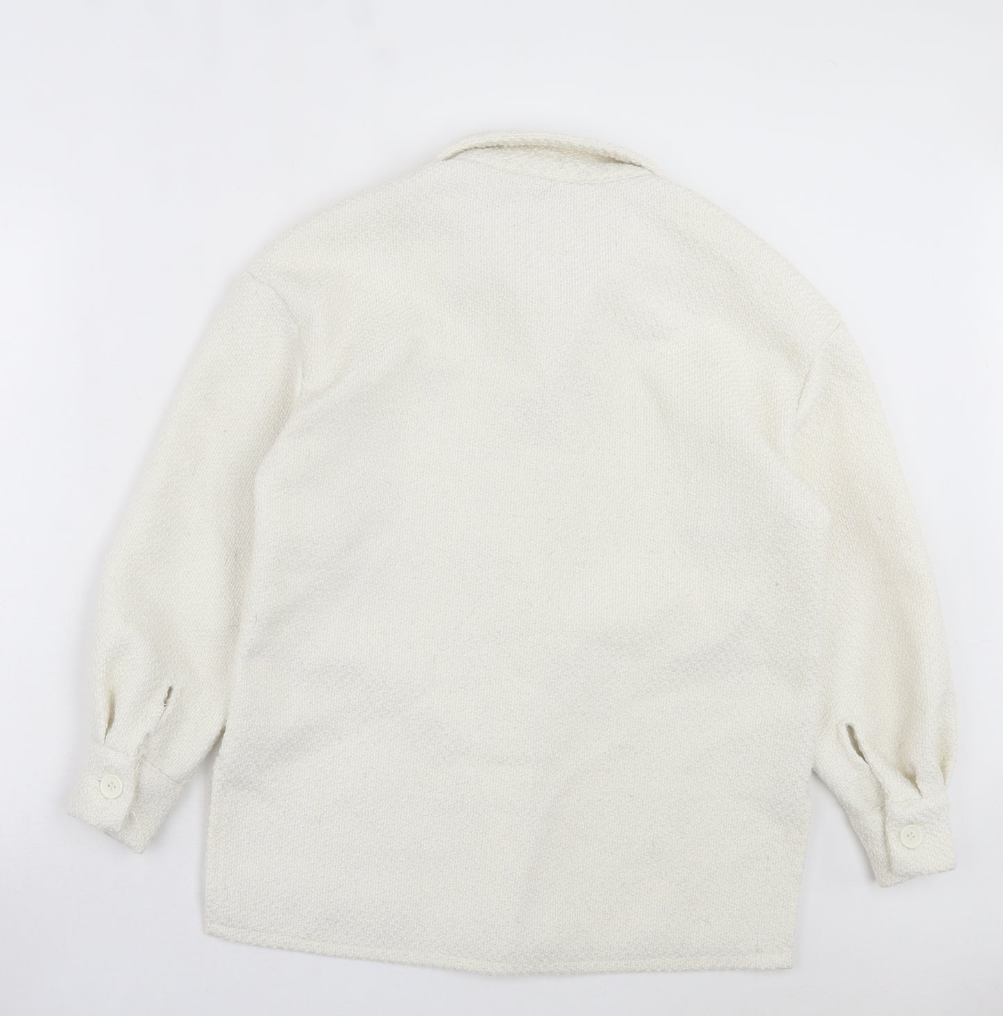 Primark Womens Ivory Jacket Size 6 Button