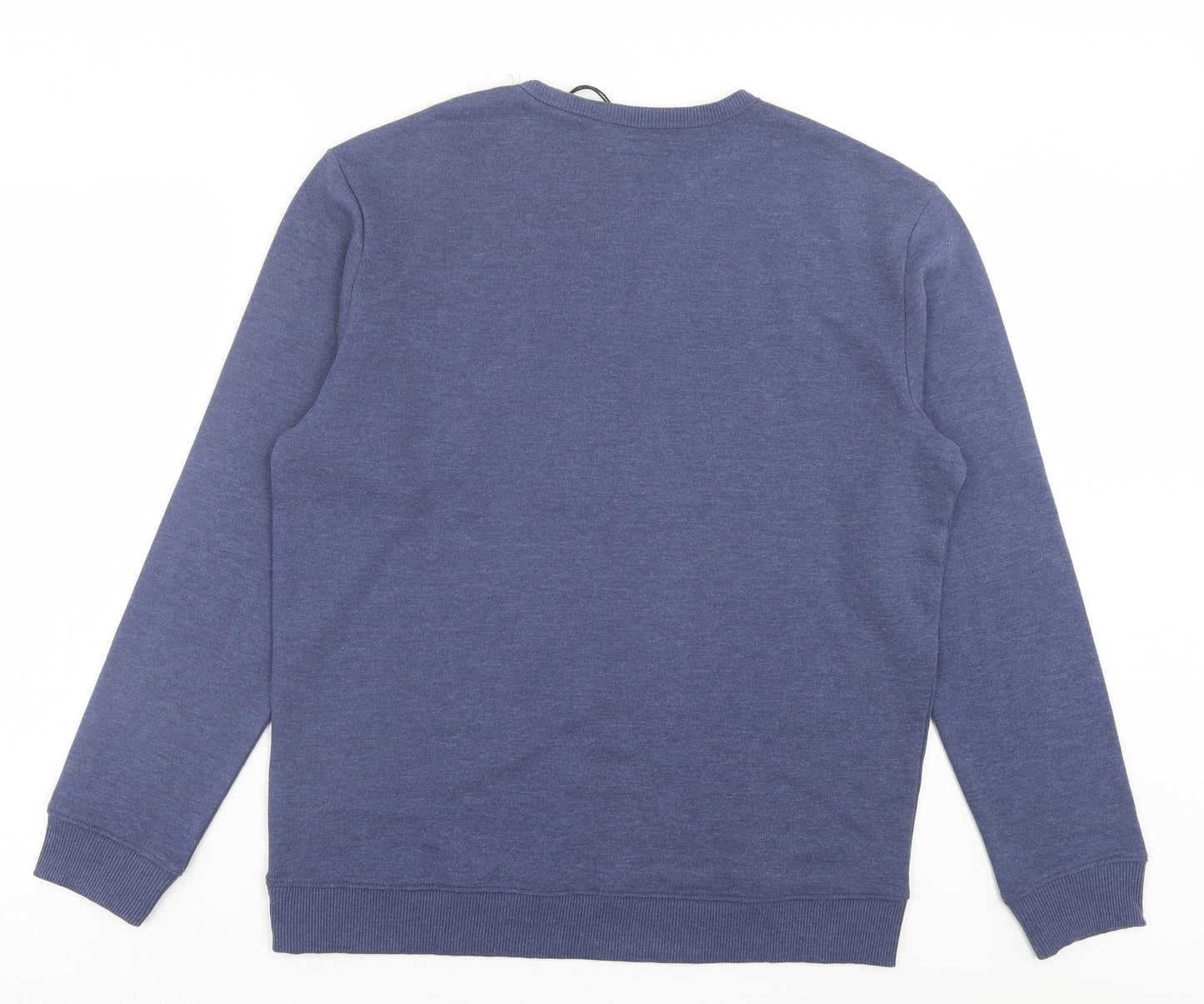 Lee Mens Blue Cotton Pullover Sweatshirt Size L